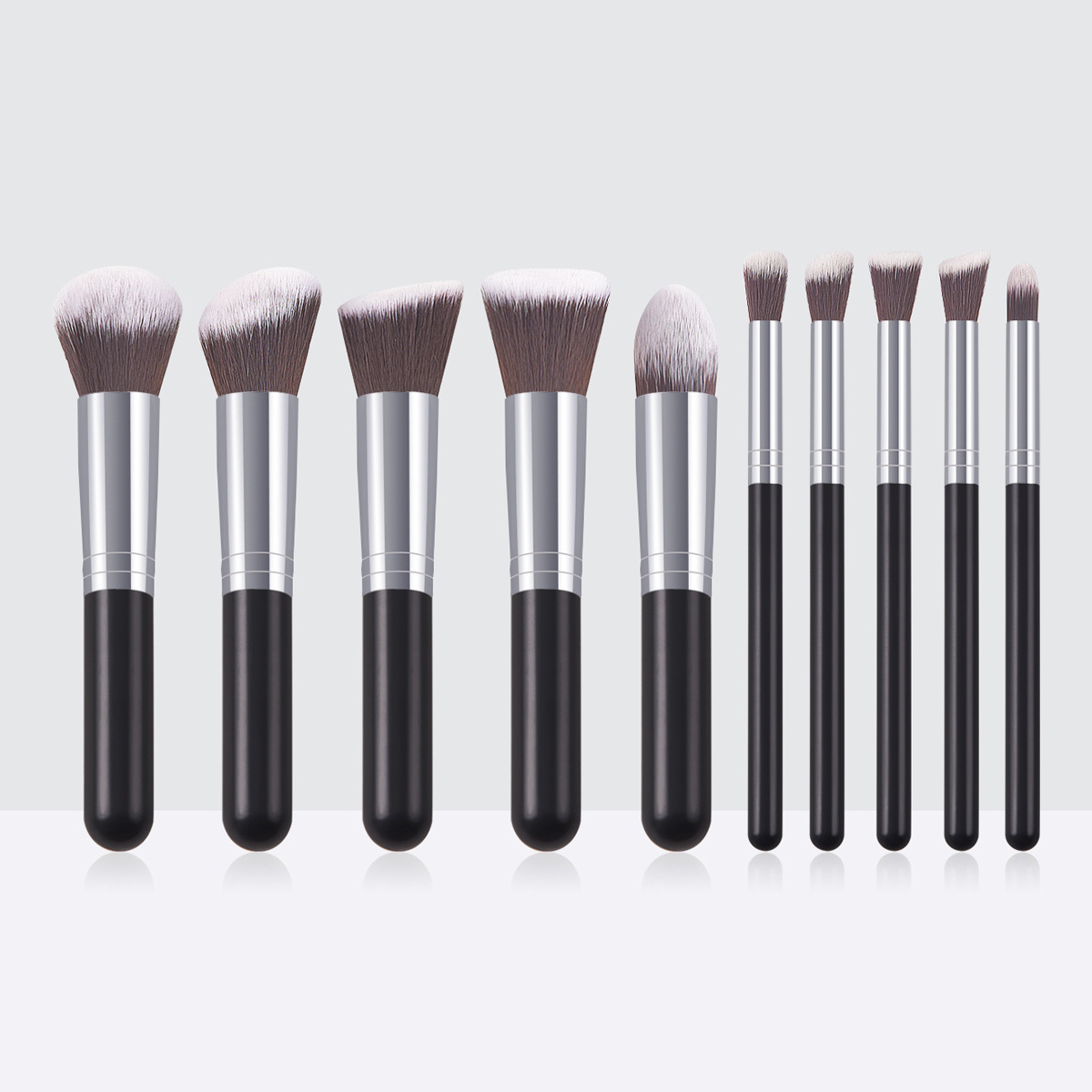 Huda Beauty Makeup Brush Set - 10PCs 미니 메이크업 브러쉬 세트 화장품