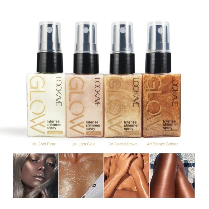 Body Shimmer Lotion - 쉬머 오일 스프레이 방수 지속력 좋은