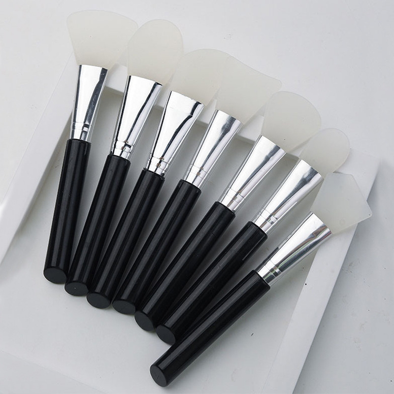 Huda Beauty Makeup Brush Set - 7pcs 실리콘 페이셜 마스크 브러쉬 페이스