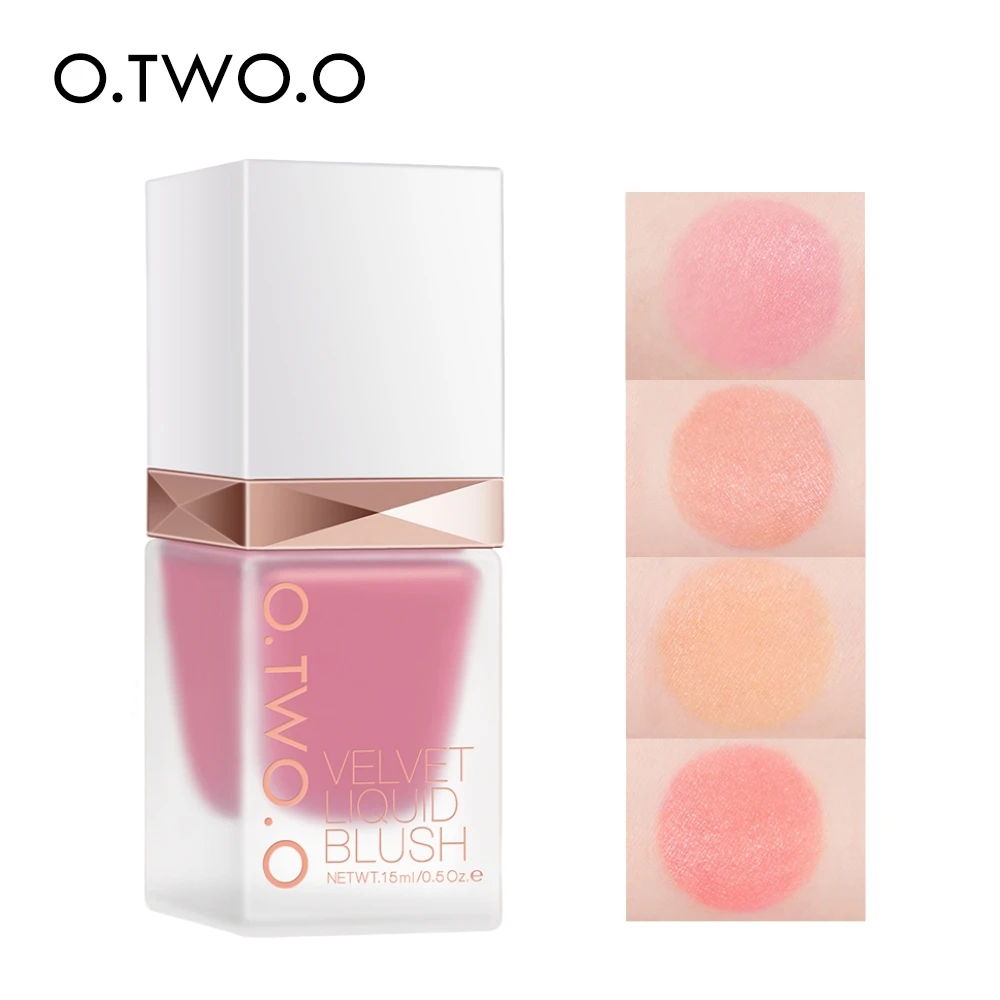 Beauty Flower Makeup - O.TWO.O 리퀴드 블러셔 4 색 로즈