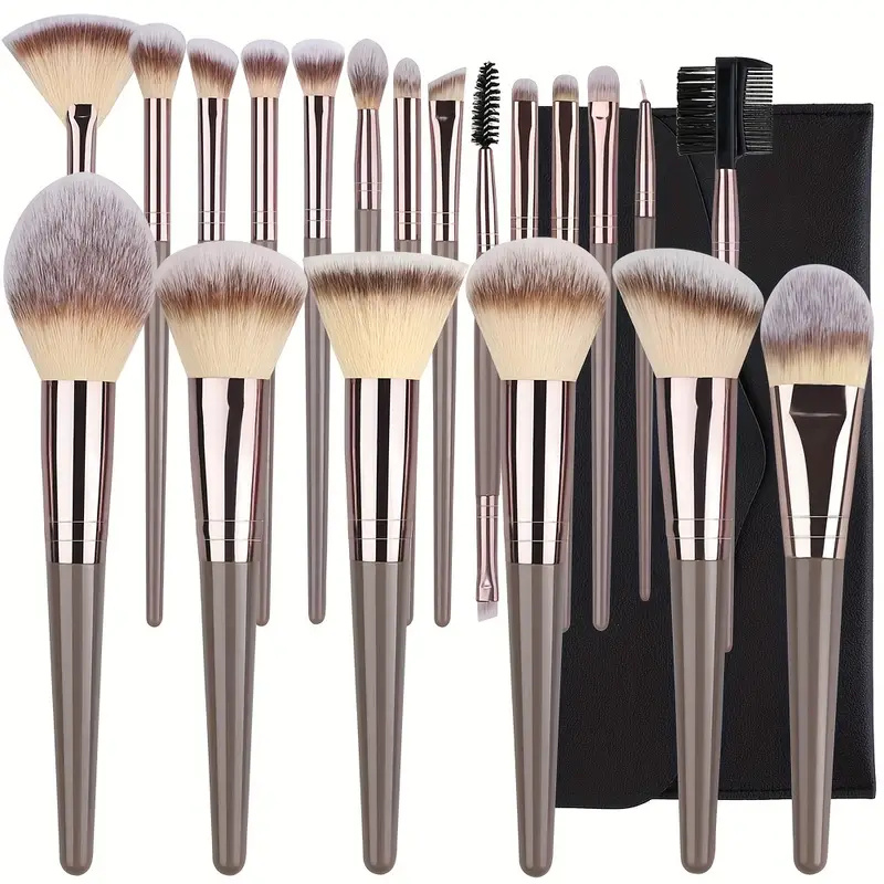 Huda Beauty Makeup Brush Set - 10-20PCS 메이크업 브러쉬 세트 파운데이션 컨실러