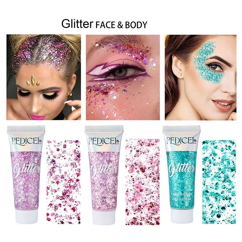 Body Shimmer Lotion - 아이 글리터 네일 헤어 바디 페이스