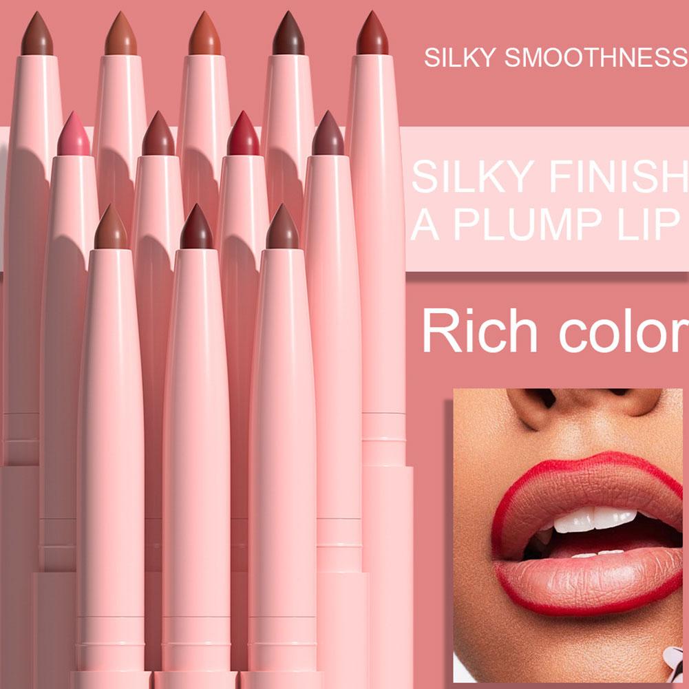 Beauty Flower Makeup - 6Pcs 립스틱 립 라이너 펜슬 키트