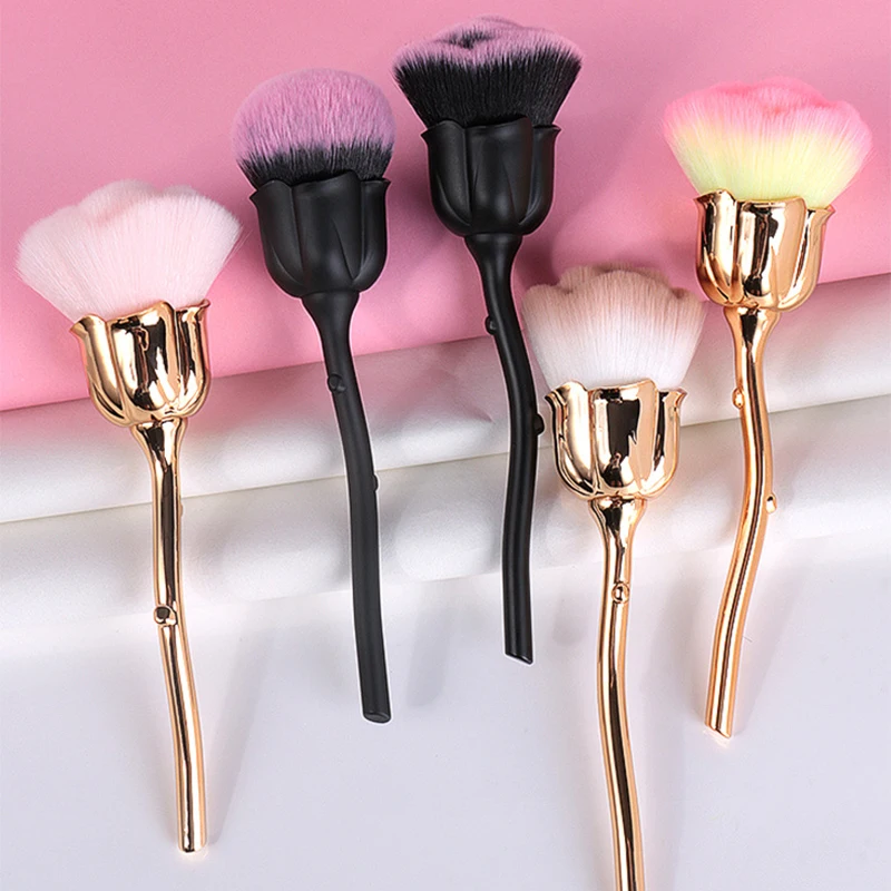 Beauty Flower Makeup - 장미 꽃 모양 루스 파우더 파운데이션