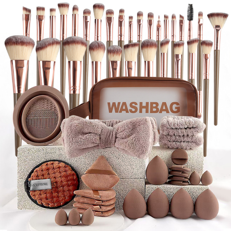 Huda Beauty Makeup Brush Set - 40개 뷰티 메이크업 도구 콤보 세트