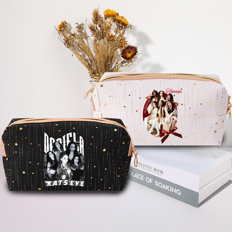 Beauty Bag Makeup - 패션 K-POP K-KATSEYE 메이크업 가방 핫