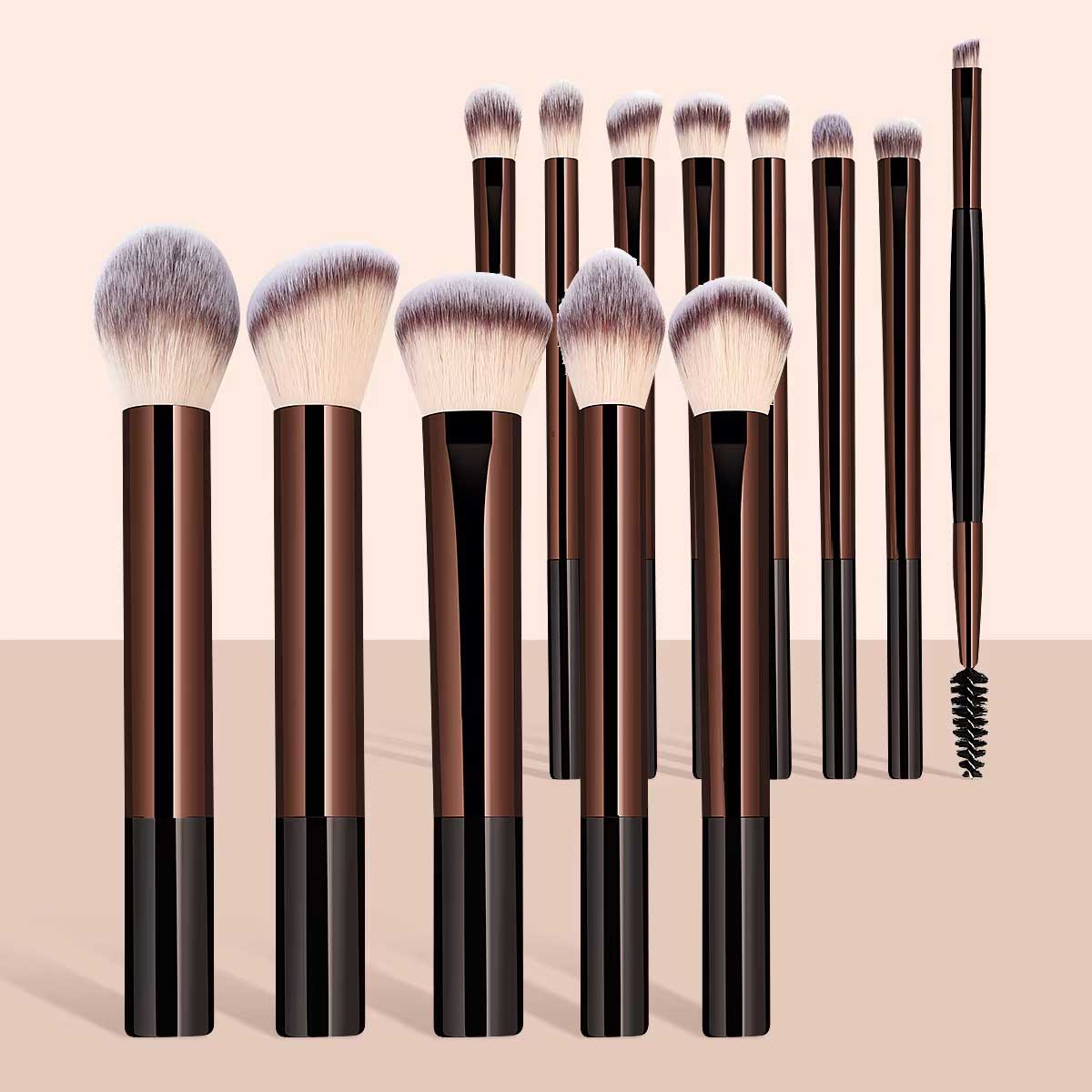 13PCS 메이크업 브러쉬 세트 파운데이션 컨실러 파우 - Huda Beauty Makeup Brush Set 리뷰 및 가격