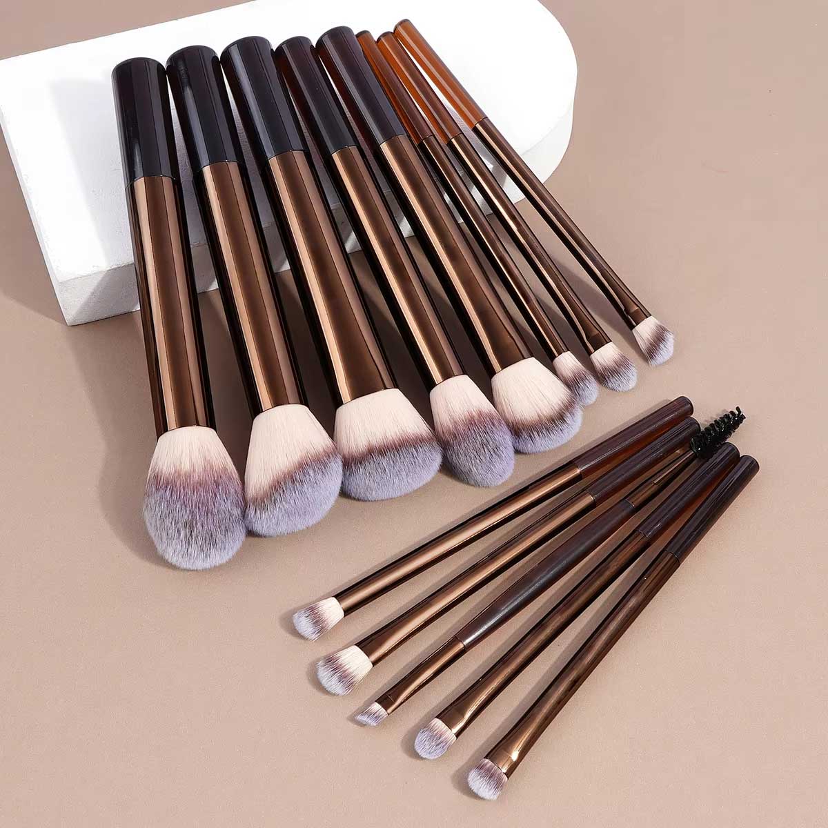 13PCS 메이크업 브러쉬 세트 파운데이션 컨실러 파우 - Huda Beauty Makeup Brush Set 리뷰 및 가격