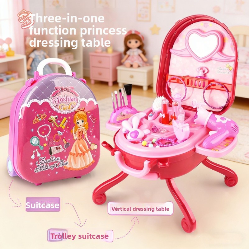 카와이 키즈 모조 가족 놀이 세트 메이크업 테이블 어린 - Beauty Makeup Kit For Kids 리뷰 및 가격