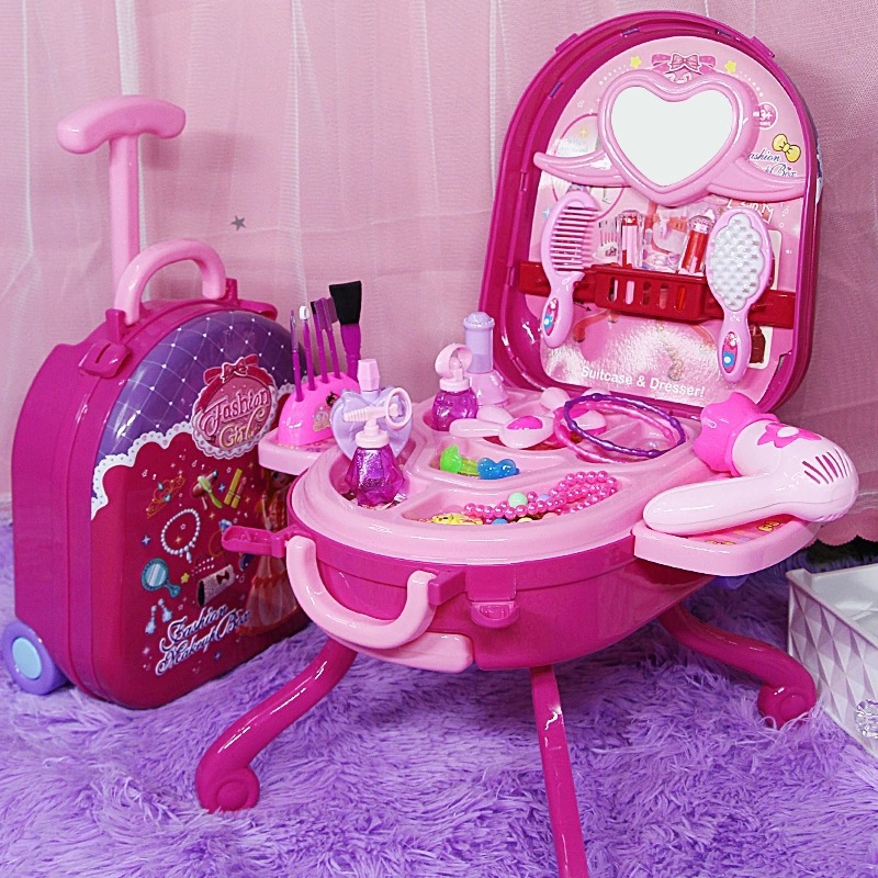 카와이 키즈 모조 가족 놀이 세트 메이크업 테이블 어린 - Beauty Makeup Kit For Kids 리뷰 및 가격