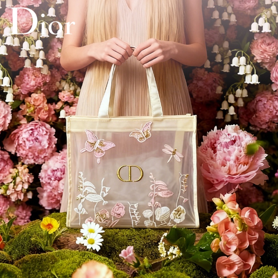 크리스찬 디올 디올의 가방 럭셔리 디자이너 반투명 메쉬 - Beauty Makeup Dior 리뷰 및 가격