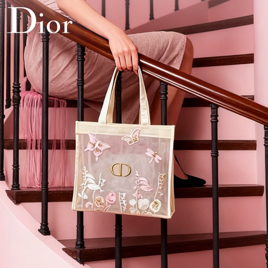 크리스찬 디올 디올의 가방 럭셔리 디자이너 반투명 메쉬 - Beauty Makeup Dior 리뷰 및 가격
