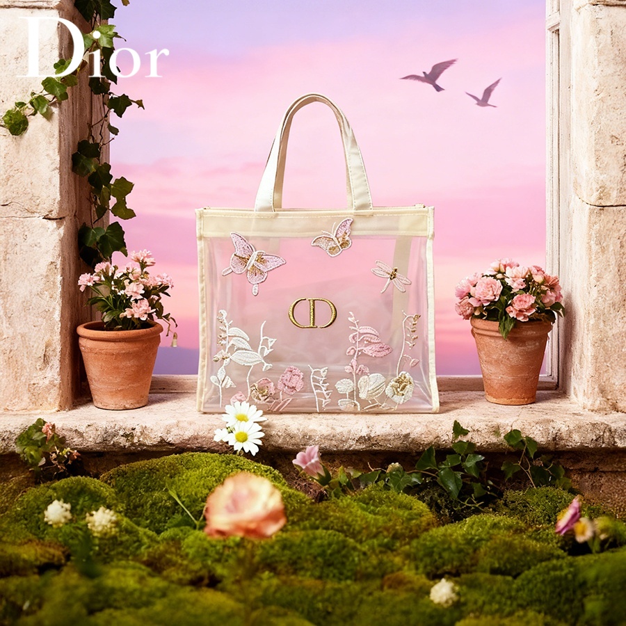 크리스찬 디올 디올의 가방 럭셔리 디자이너 반투명 메쉬 - Beauty Makeup Dior 리뷰 및 가격