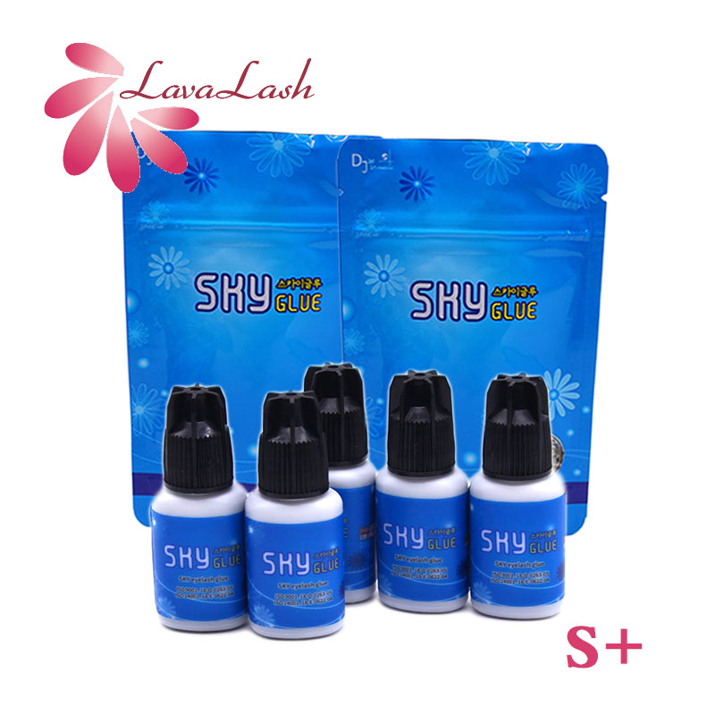 5 병 스카이 접착제 S 플러스 타입 블랙 캡 속눈썹  - Makeup Plus Beauty 리뷰 및 가격