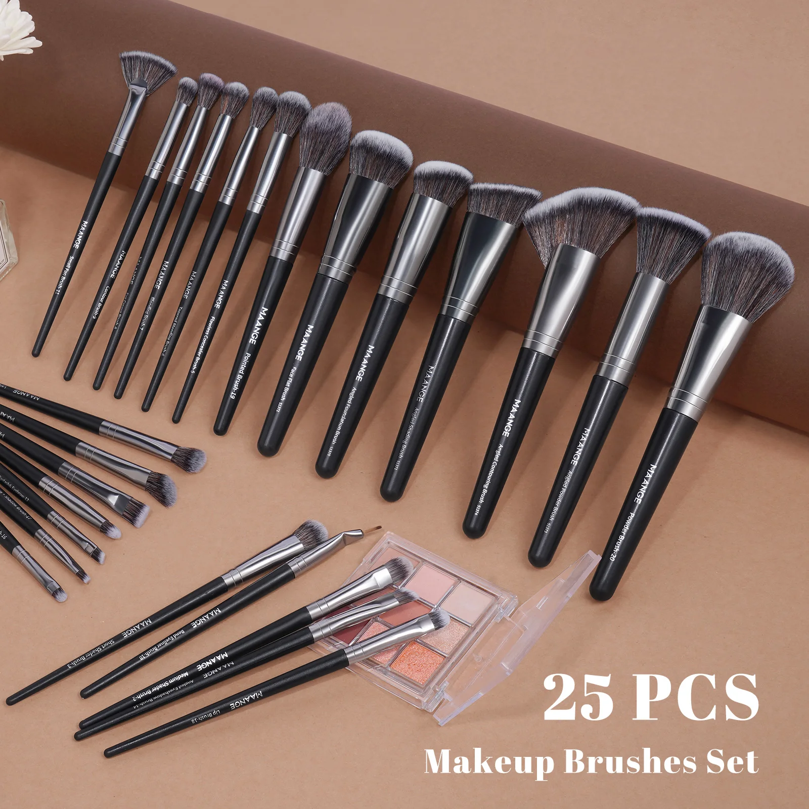 MAANGE 전문 선물 상자 메이크업 브러쉬 키트, 얼 - Huda Beauty Makeup Brush Set 리뷰 및 가격