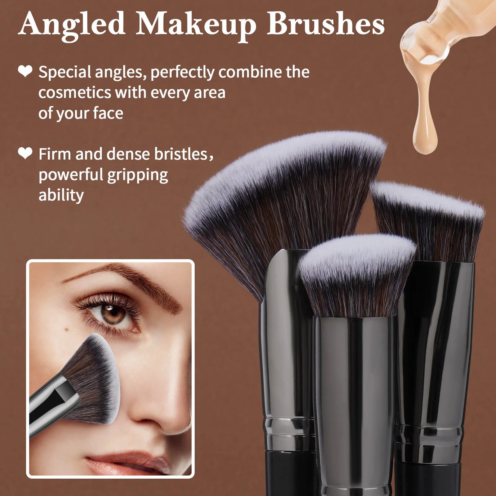 MAANGE 전문 선물 상자 메이크업 브러쉬 키트, 얼 - Huda Beauty Makeup Brush Set 리뷰 및 가격