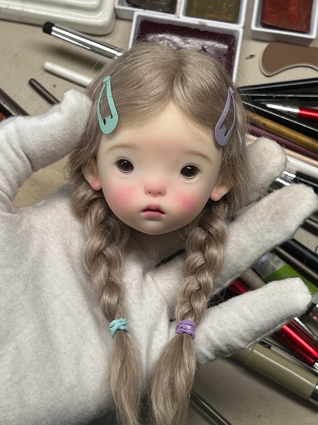 SD BJD 인형 1/6 Landoudou 머리 아름다 - Beauty Y Makeup 리뷰 및 가격