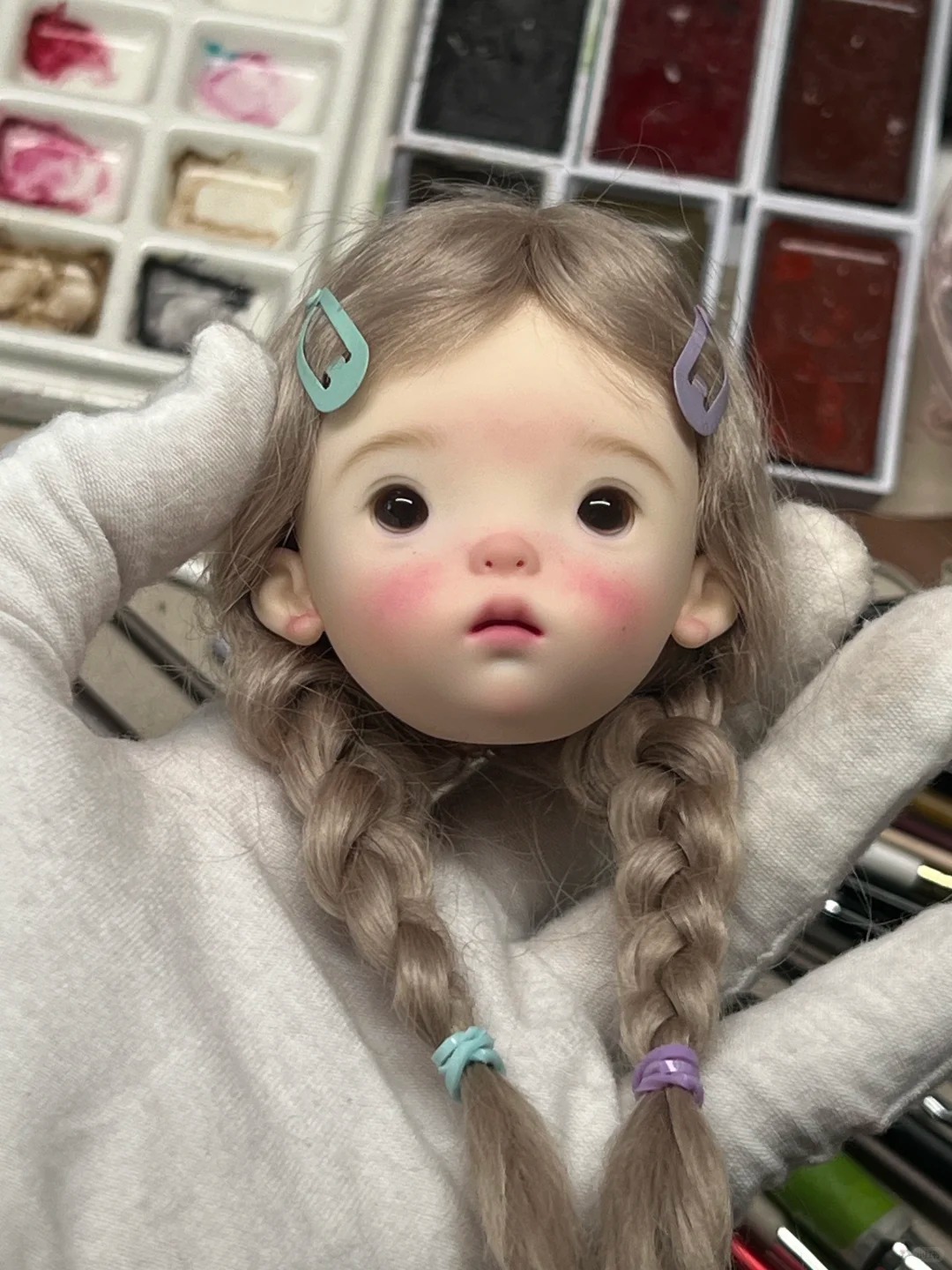 SD BJD 인형 1/6 Landoudou 머리 아름다 - Beauty Y Makeup 리뷰 및 가격
