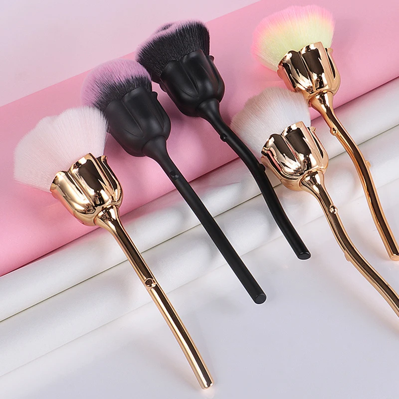 장미 꽃 모양 루스 파우더 파운데이션 블러쉬 메이크업  - Beauty Flower Makeup 리뷰 및 가격