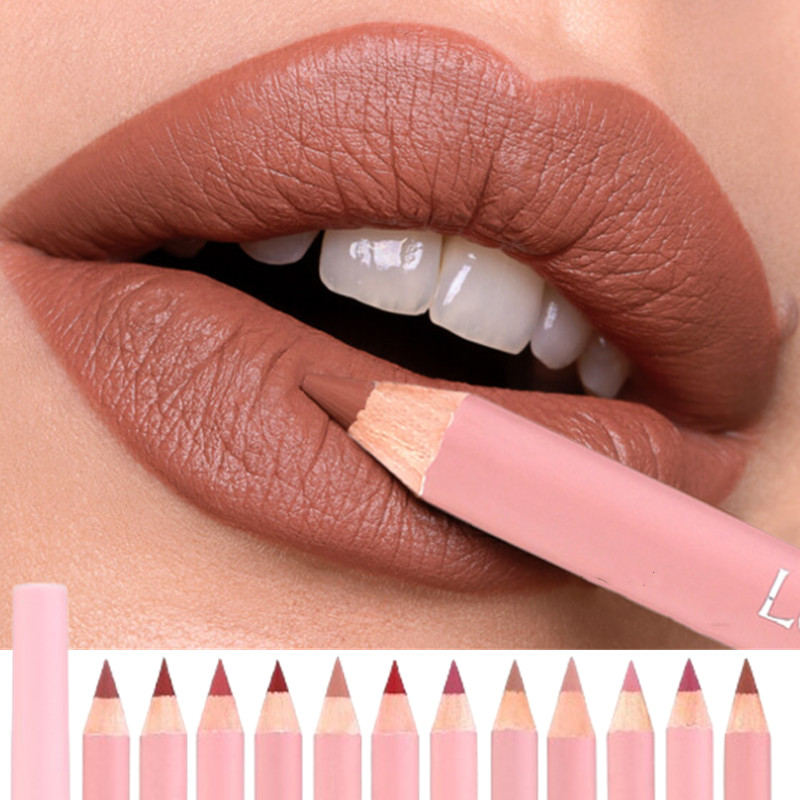 누드 브라운 립 라이너 펜슬 립스틱 매트 부드러운 방수 - Lip Liner Pencil 리뷰 및 가격