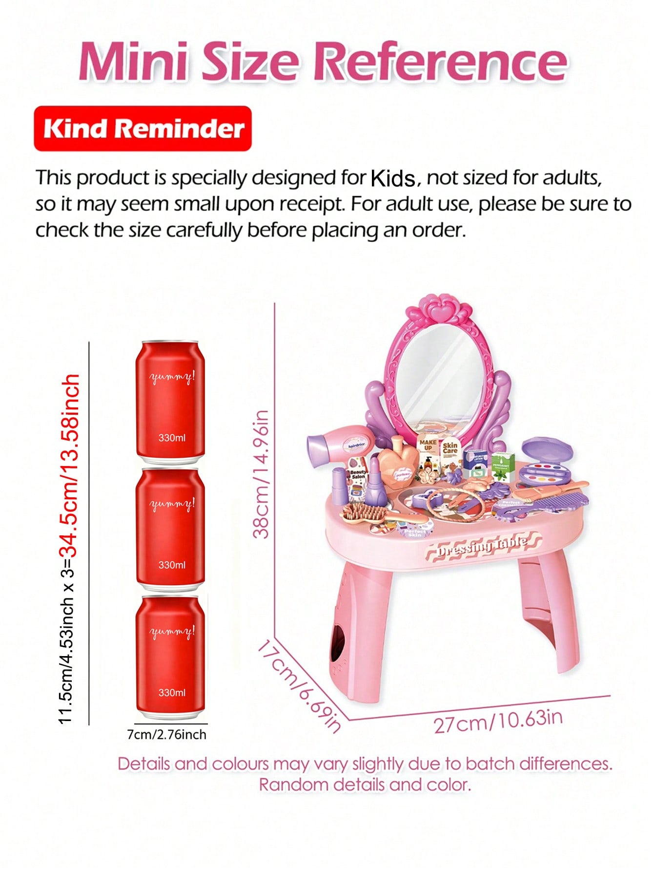 어린이 공주 화장대 장난감 세트 (거울&30종 화장품  - Beauty Makeup Kit For Kids 리뷰 및 가격