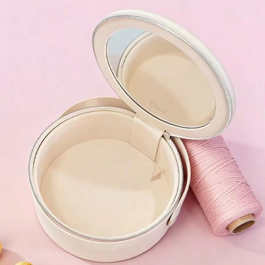 크리스찬 디올 디올의 가방 럭셔리 살구색 원형 휴대용  - Beauty Makeup Dior 리뷰 및 가격